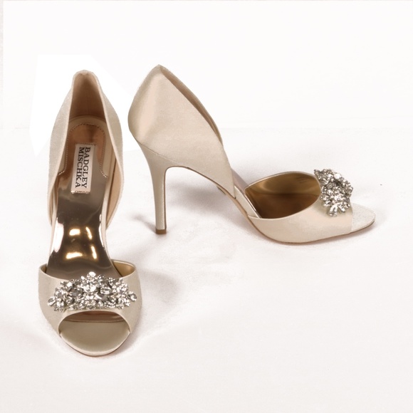 Badgley Mischka Shoes - Badgley Mischka Giana d'Orsay peep-toe